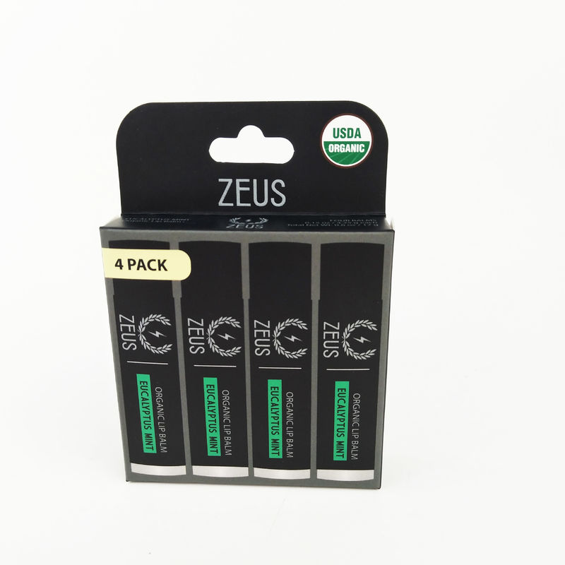 Kleines kundenspezifisches Set Lippenstiftpackung Rohrverpackungskisten Druck mit Hangtag