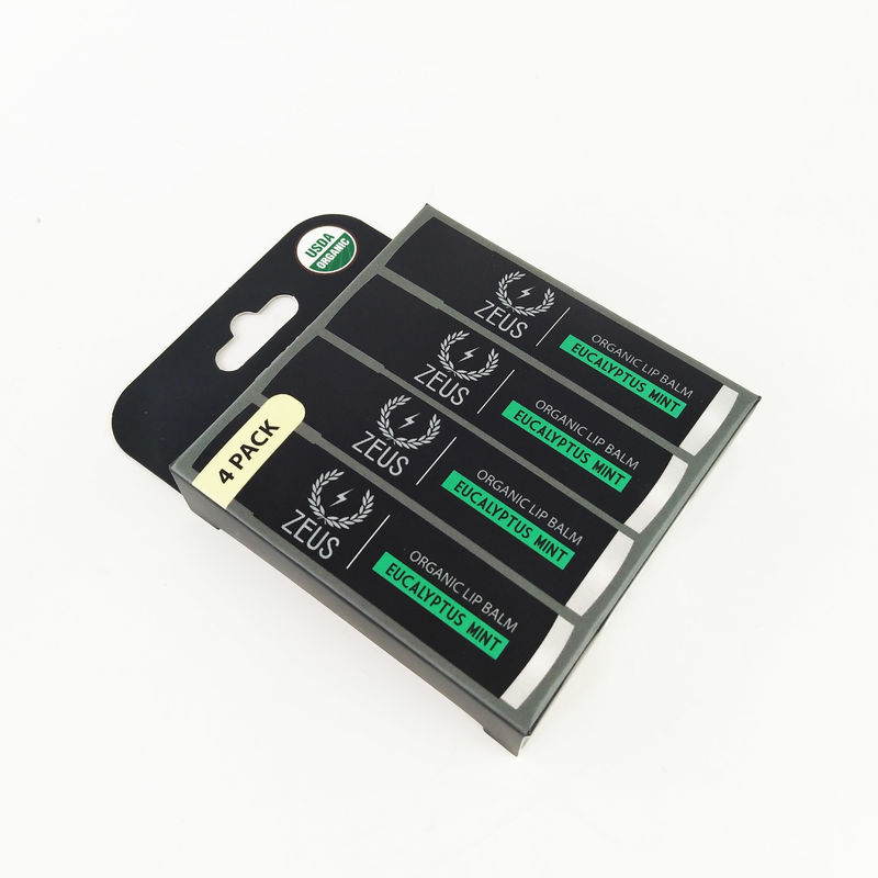 Kleines kundenspezifisches Set Lippenstiftpackung Rohrverpackungskisten Druck mit Hangtag