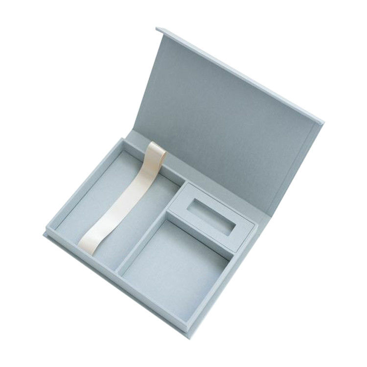 Rosa schwarze Parfümboxen für persönliche Geschenksätze mit Magnetdeckel und Band