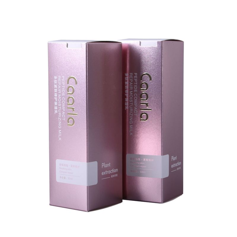 Einzigartige Luxus-Kosmetik-Hautpflege-Verpackungskisten mit Rose Gold Farbe