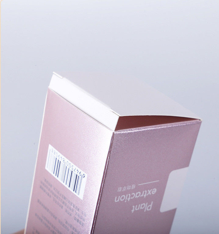 Einzigartige Luxus-Kosmetik-Hautpflege-Verpackungskisten mit Rose Gold Farbe