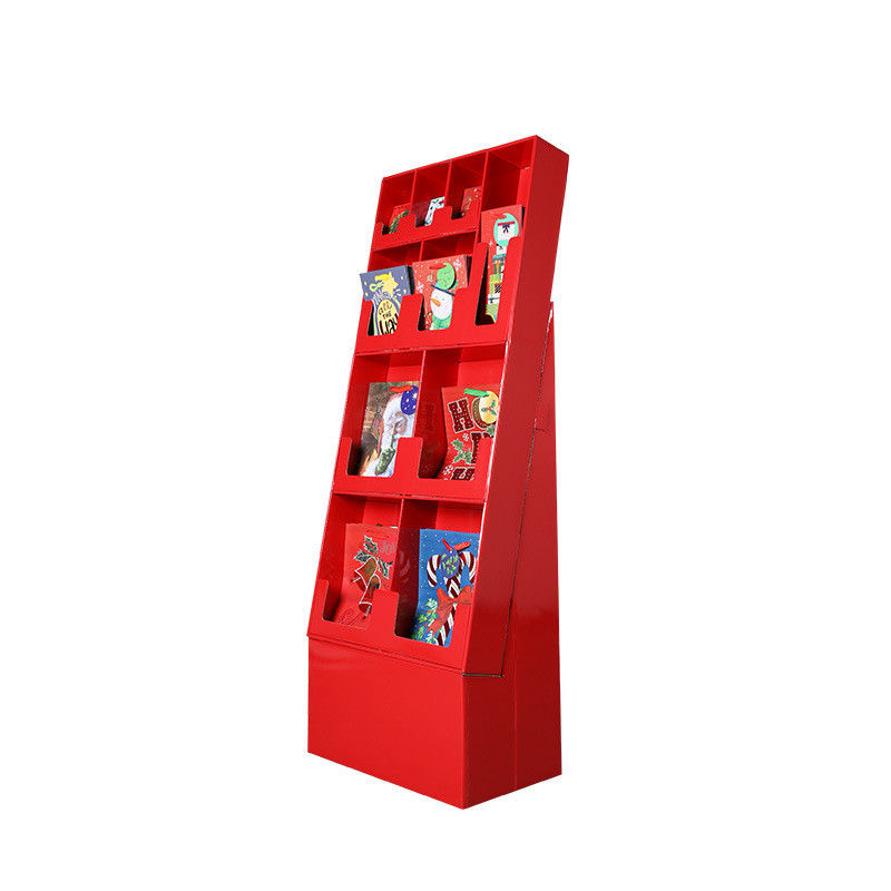 Gewölbter Kleinpappanzeigen-Offsetdruck glatter Matte Cardboard Store Display