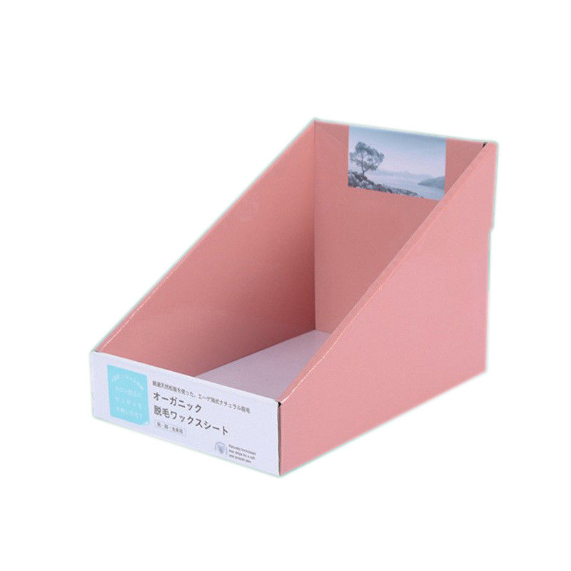 Offsetdruck-Pappschaufenster-Ausstellungsstand-kundenspezifische gewölbte Produkt-Schaukartons