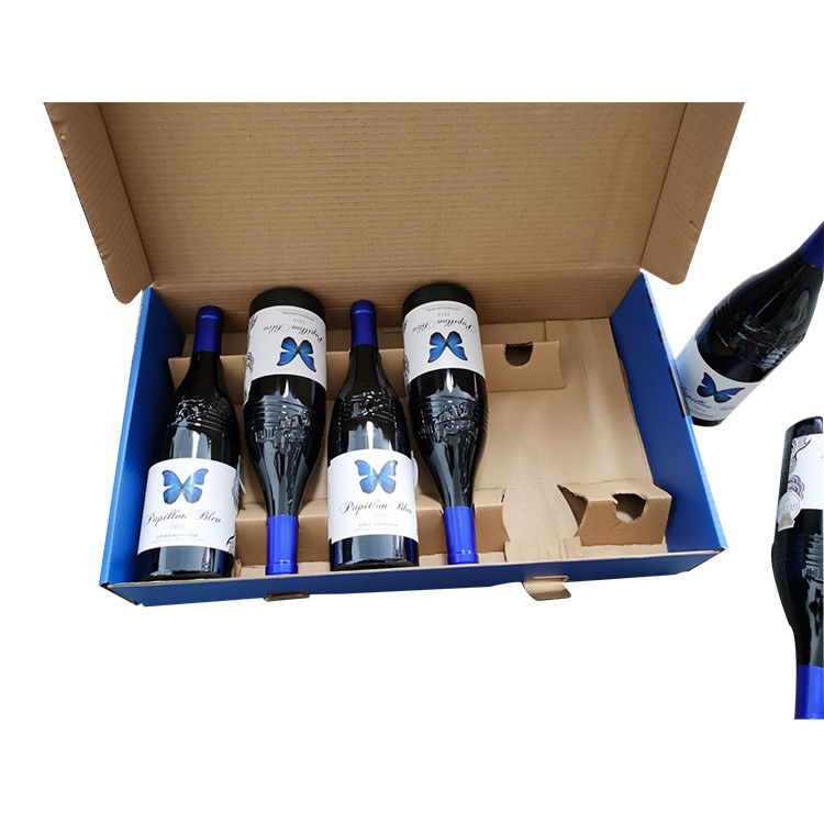 Hochleistungswerbungs-Geschenkboxen druckten den bunten kundenspezifischen 6 Satz-Wein