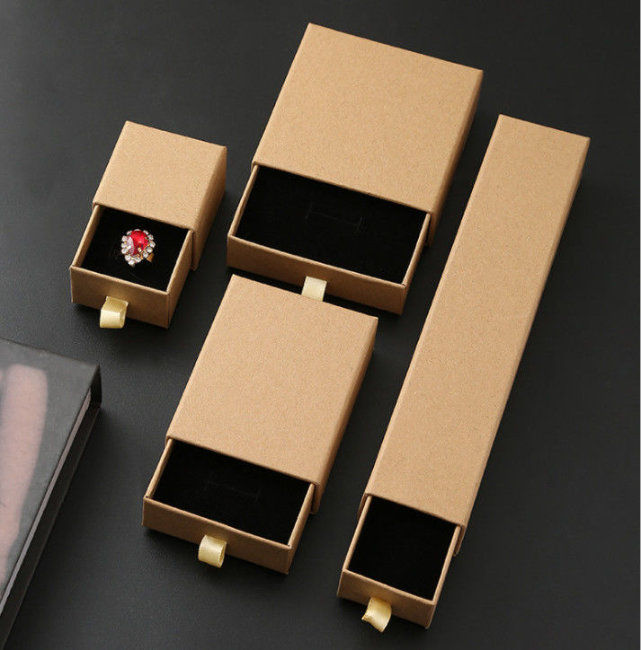 Schmuck Versand Karton Verpackungskisten Für Luxus Verlobung Armband Halskette Kleine Größe