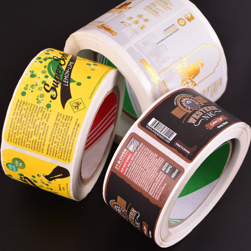 Selbstklebende Flaschen-kundenspezifische Aufkleber-Farbe gedruckt für Honey Jar