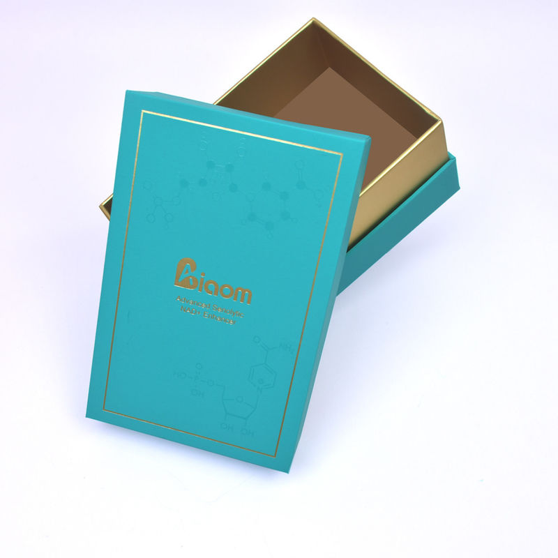 Rechteckige Geschenkboxen mit Deckel mit Vollfarbdruck und UV-Beschichtung