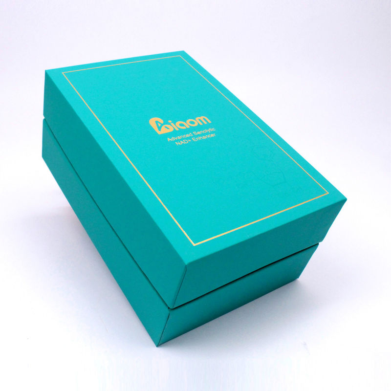 Rechteckige Geschenkboxen mit Deckel mit Vollfarbdruck und UV-Beschichtung