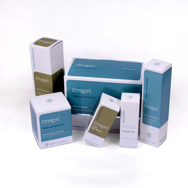Farbdruck Kosmetik Geschenkbox Verpackung Verschiedene Größen Lotion Flaschen Für Hautpflegeprodukte