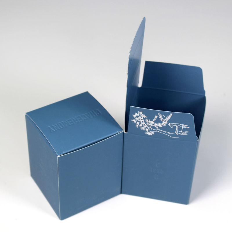 Einzigartige Blaue Schönheitsprodukt-Box für Luxus-Hautpflege-Verpackungen in meiner Nähe