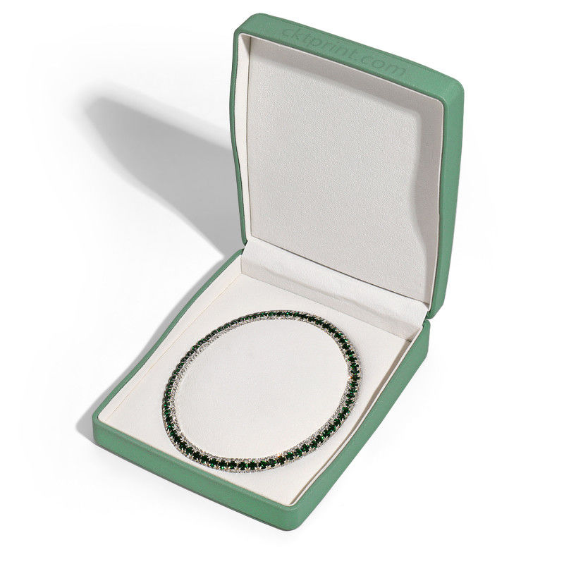 Schmuckschachtel aus Leder, recycelter Schmuck, Geschenkschachtel für Ring, Ohrring, Armband, Halskette