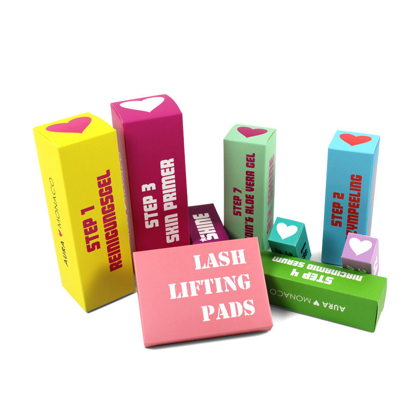 Farbdruck Kosmetik Geschenkbox Verpackung Verschiedene Größen Lotion Flaschen Für Hautpflegeprodukte