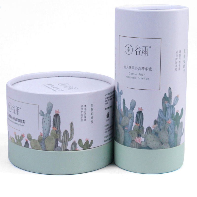 Innovative runde Karton-Kosmetik-Box mit kundenspezifischem Design Farbe Verpackung Hautpflege Produkt Großhandel in meiner Nähe