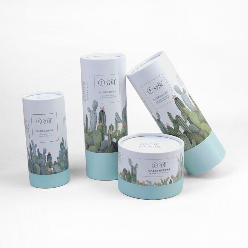 Innovative runde Karton-Kosmetik-Box mit kundenspezifischem Design Farbe Verpackung Hautpflege Produkt Großhandel in meiner Nähe