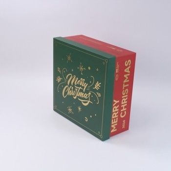 Personalisierte Luxus Rot Karton Geschenkbox mit Deckel und Basis für kleine Unternehmen