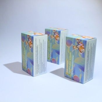 Tragbare Kinderkamera Karton Verpackungskiste mit leuchtend lila Farbe Custom Logo