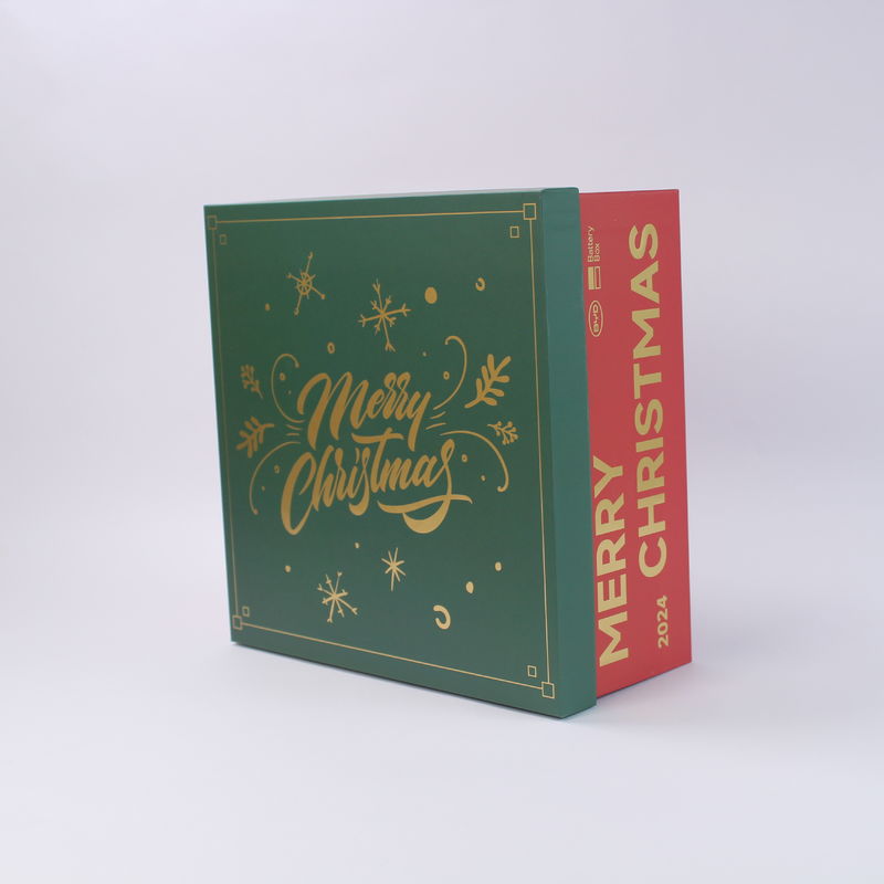 Rotkarton Weihnachtsgeschenk-Box mit Deckel und Basis für Großhandel und Einzelhandel