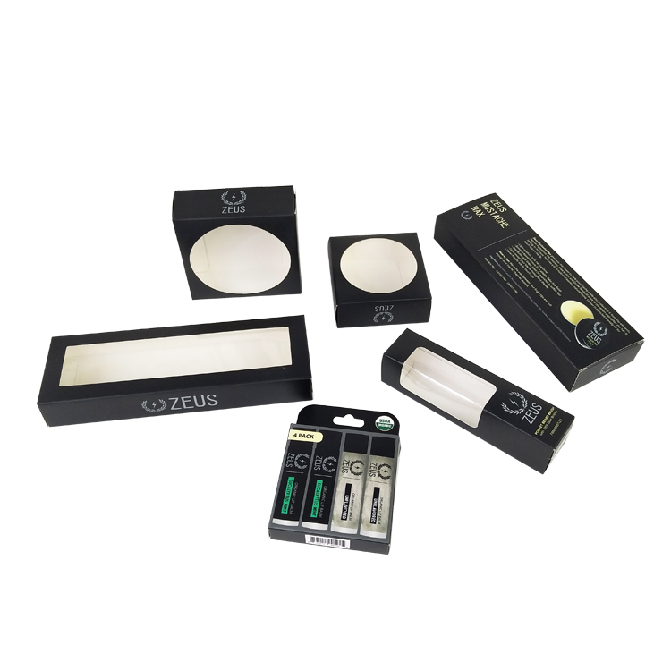 Individuelle Bartprodukt-Verpackungsschachteln mit kostenlosem Design-Support und Goldfolienlogo