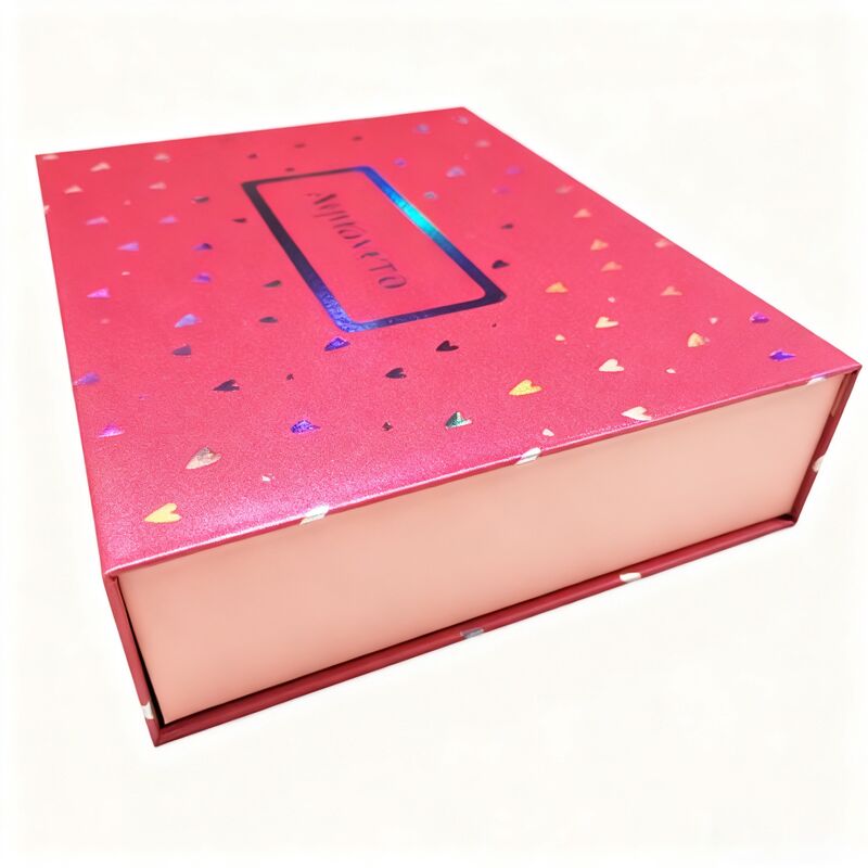 Maßgefertigte, handgefertigte Magnetgeschenkbox mit stabiler Struktur und Prägung für Luxusverpackungen