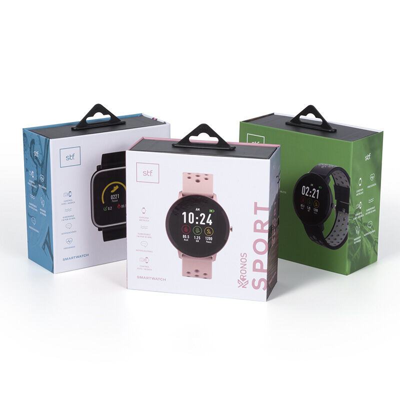 Individuelle Logo Luxus Geschenkbox aus recyceltem Karton für Smartwatch-Armband-Gehäuse-Verpackung