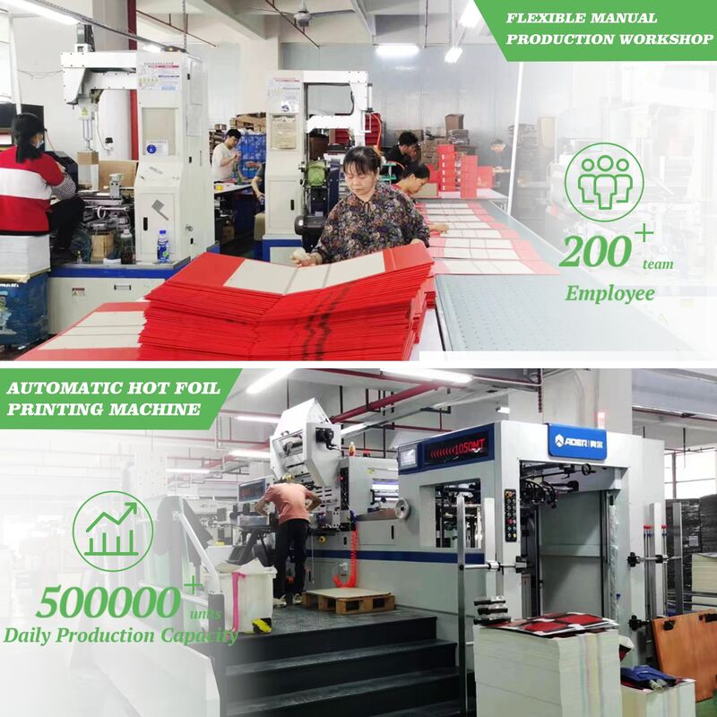 Luxus-Parfüm-Verpackungskiste mit Goldfolie-Stempel-Clamshell-Form und maßgeschneiderte gedruckte starre Karton Geschenkbox