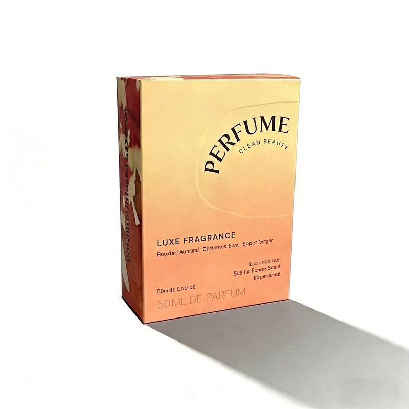 Gewerblich gedruckte ausklappbare Parfümverpackungskiste mit Magnetverschluss für Luxusparfümgeschenk