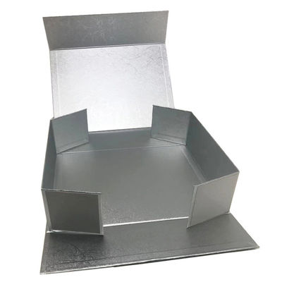 Kundengebundener magnetischer faltender Geschenkbox-goldener silberner LuxusFlugschreiber