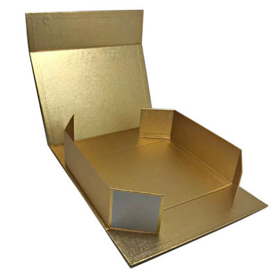 Karton Luxusgroße Kosmetikverpackungskiste Klappgold Schwarz Roségold