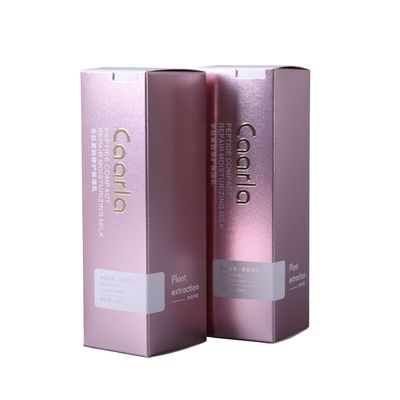 Einzigartige Luxus-Kosmetik-Hautpflege-Verpackungskisten mit Rose Gold Farbe