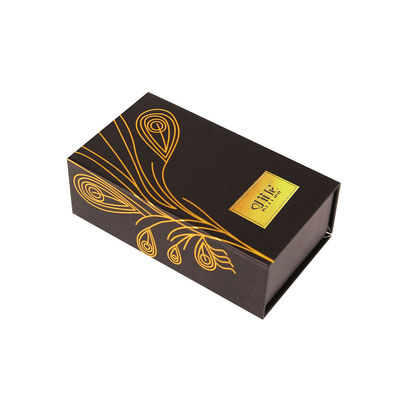 Luxus schwarze Parfümverpackung mit Pappe