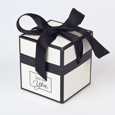 Erstklassiger steifer Kerzen-Papierkasten Recyled für Hochzeit