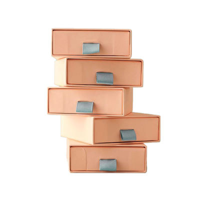 Papppersonifizierten rosa Schmuck-Geschenkboxen Farbe