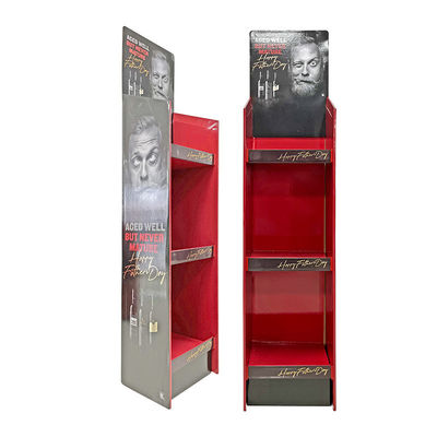 Recyclingkarton-Anzeigefach Ausstellungsregale Pop-Shop-Anzeigefach Strümpfelständer