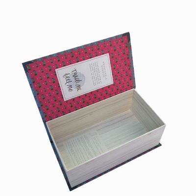 Papptrifft magnetische Klappen-Geschenkbox für 4 Sätze Undearwears hart