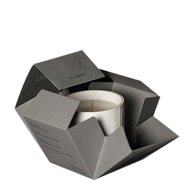 Kundenspezifischer steifer Kerzen-Kasten-Pappgeschenk-Satz