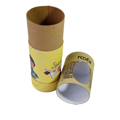 Zeichenstift-Geschenk-Papprunden-Kasten mit Deckel-Fenster