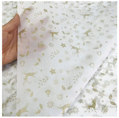 Recyclebares goldenes Silberhochzeit-Packpapier-Blatt
