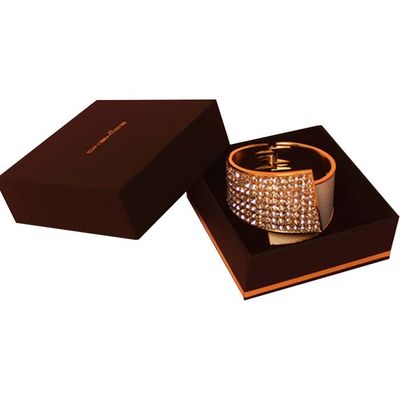 Persönliche schwarze Verpackung für Schmuck Ohrring Halskette Armband