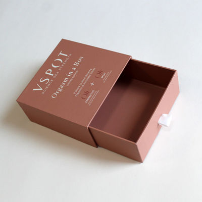 Custom Karton Schiebe Deckel Duft Geschenkbox mit Band