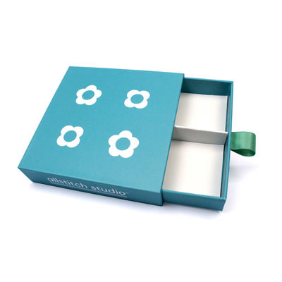 Kreative kleine Schmuckschublade Papierbox für Ring und Halskette Sets Verpackung