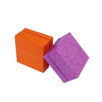 Luxuskartonverpackung Halskette und Ring Schmuck mit Geschenk Tasche